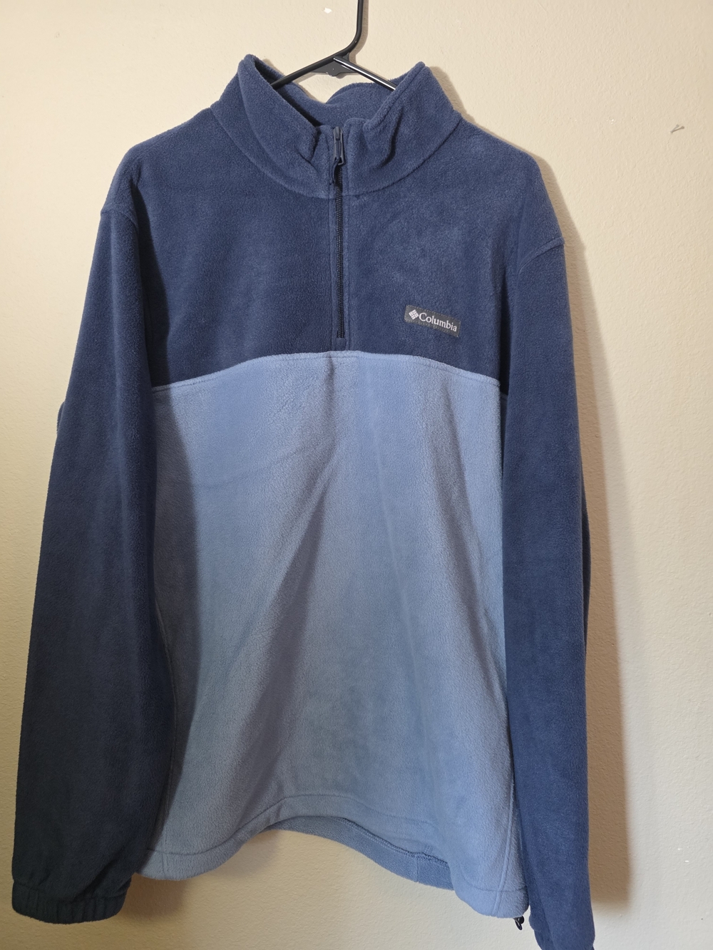 EUC Columbia Men's Steens Mountain Half-Zip Fleece Pullover